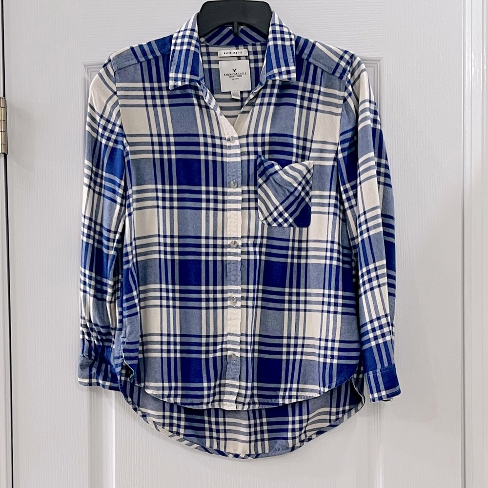 American Eagle Plaid Flannel